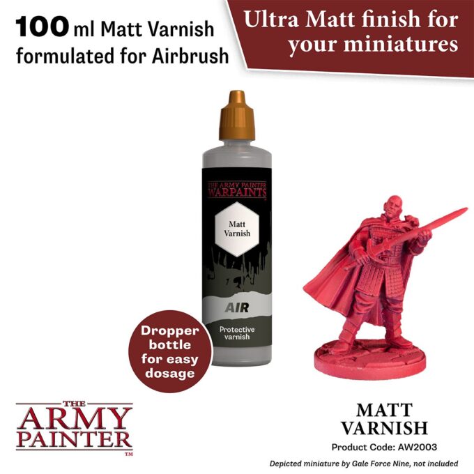 Warpaint Air: Matt Varnish - Image 2