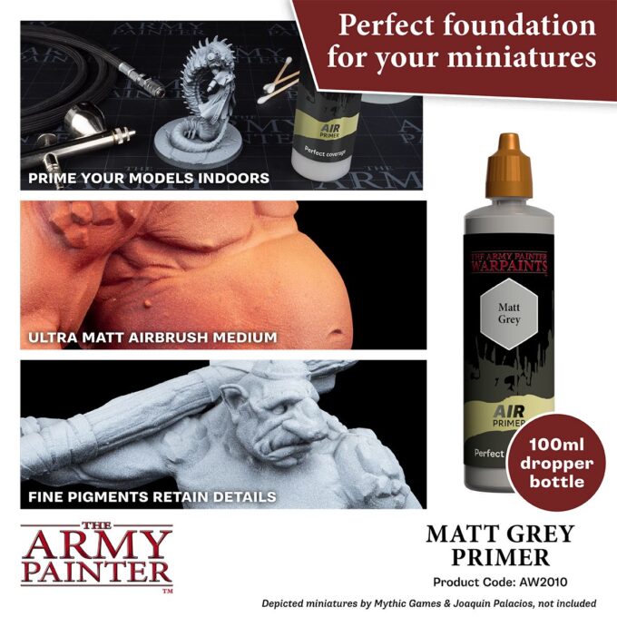 Warpaints Air: Grey Primer - Image 2