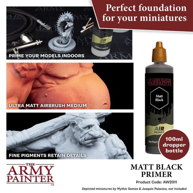 Warpaints Air: Black Primer - Image 2