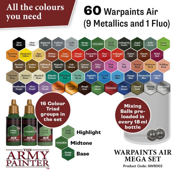 Warpaints Air Mega Set - Image 2