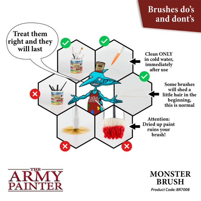 Wargamer Brush: Monster - Image 5