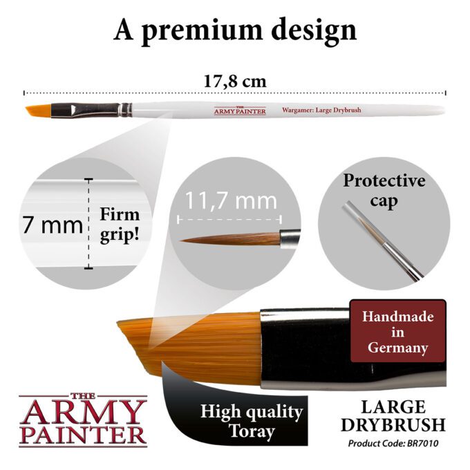 Wargamer Brush: Large Drybrush - Image 3