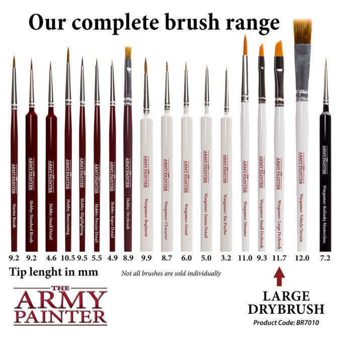 Wargamer Brush: Large Drybrush - Image 4
