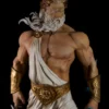 Zeus figurine 3D-printed and hand-painted by Polynur Design at 1:4 scale