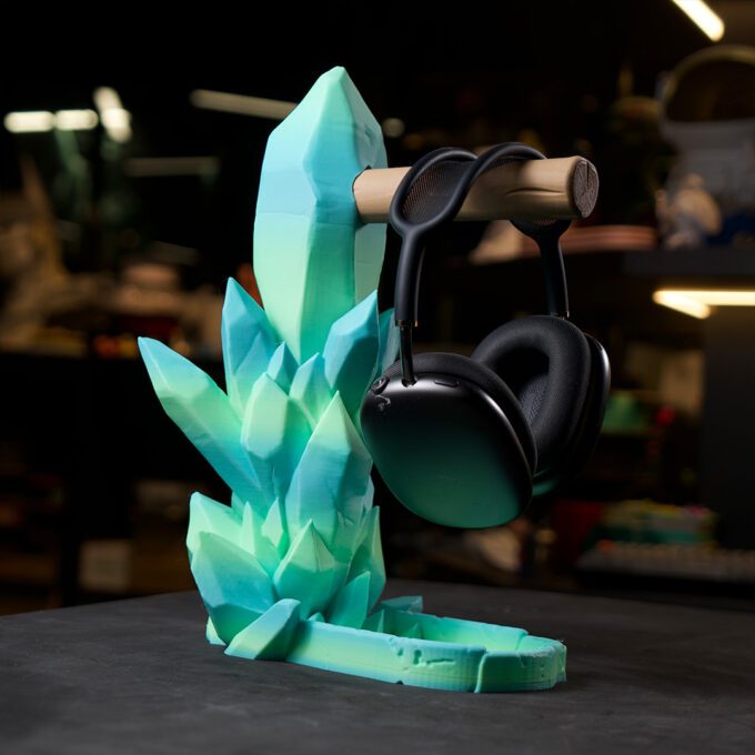Crystal Headphone Stand