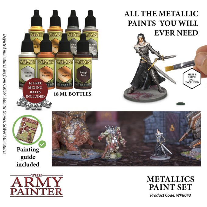 Warpaints Metallics: Paint Set - Image 3