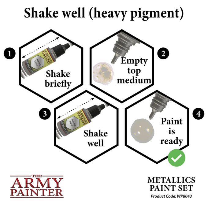 Warpaints Metallics: Paint Set - Image 5
