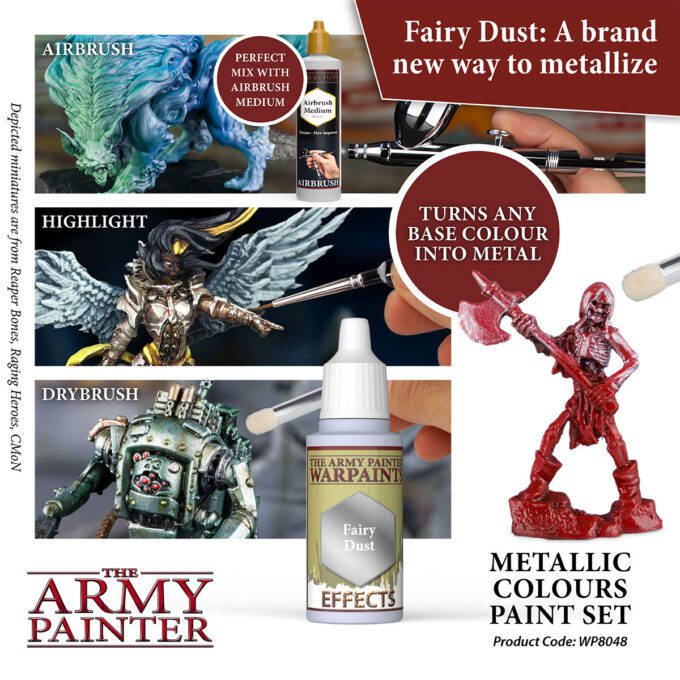 Warpaints Metallics: Metallic Colours Paint Set - Image 3