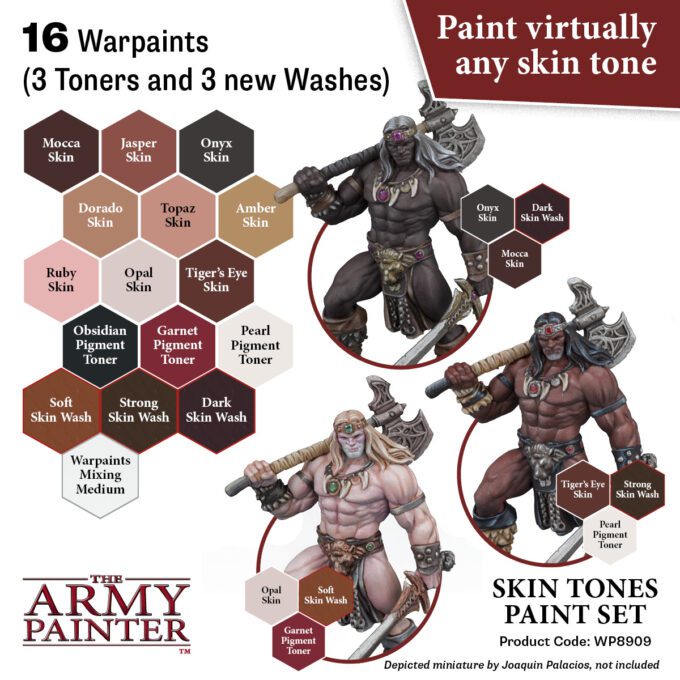 Warpaints: Skin Tones Paint Set - Image 3