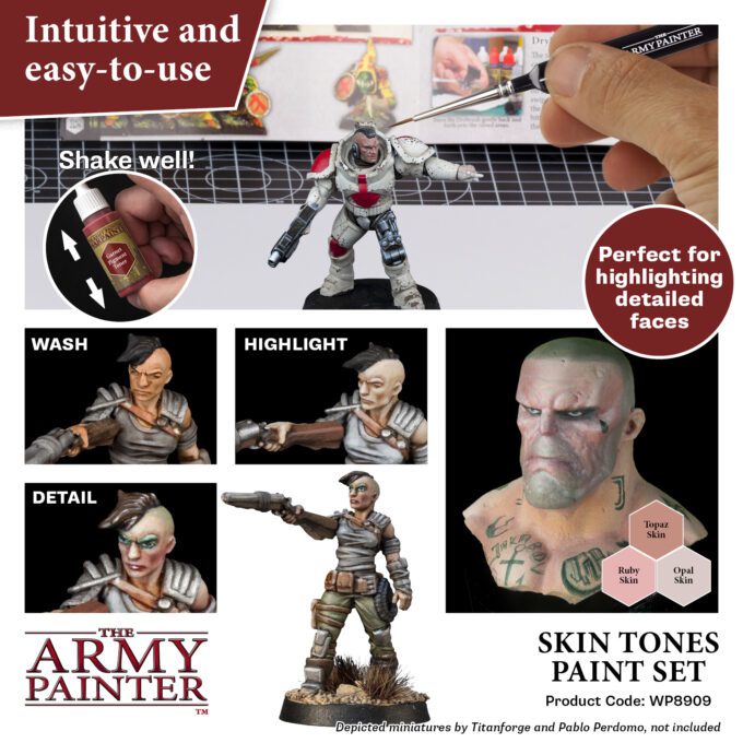 Warpaints: Skin Tones Paint Set - Image 4