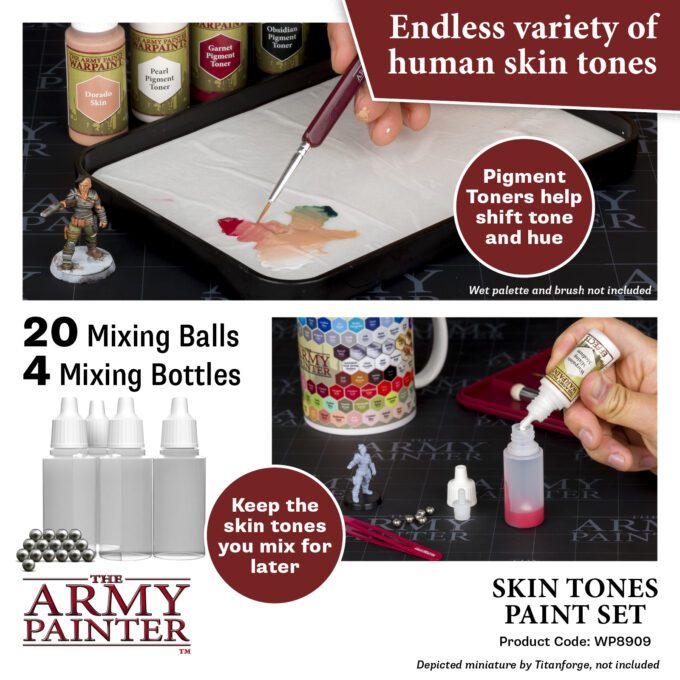 Warpaints: Skin Tones Paint Set - Image 5
