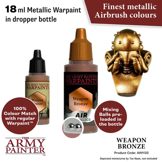 Warpaints Air Metallics: Weapon Bronze - Image 2