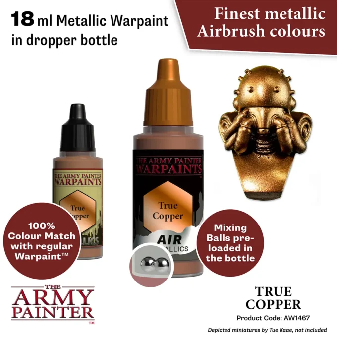 Warpaints Air Metallics: True Copper - Image 2