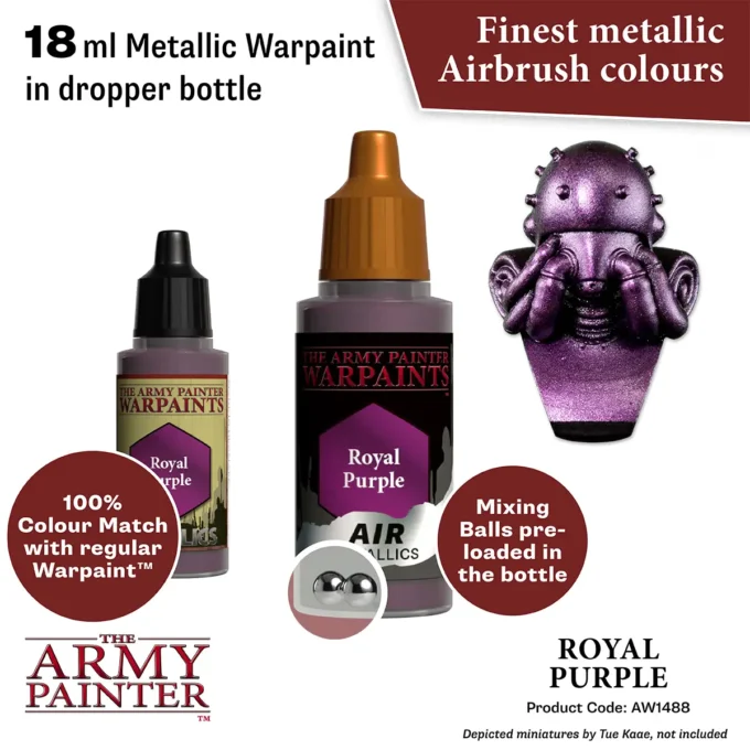 Warpaints Air Metallics: Royal Purple - Image 2