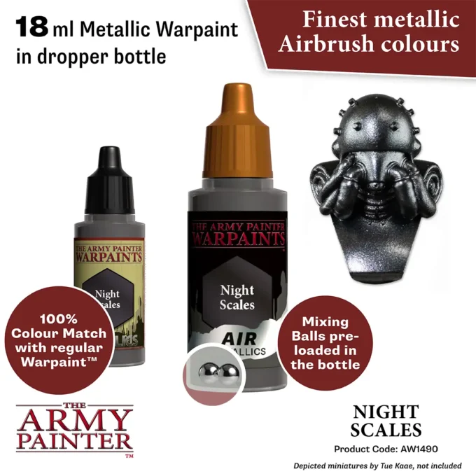 Warpaints Air Metallics: Night Scales - Image 2