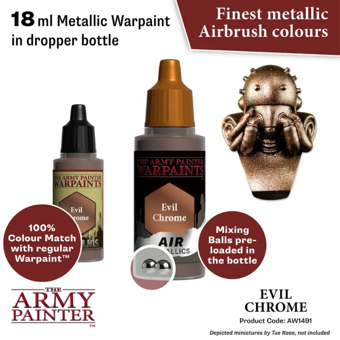 Warpaints Air Metallics: Evil Chrome - Image 2