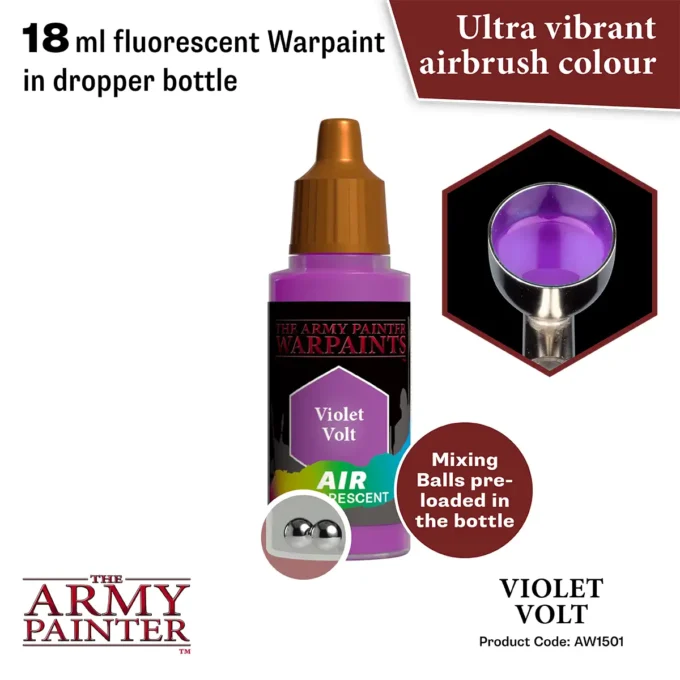 Warpaints Air Fluorescent: Violet Volt - Image 2
