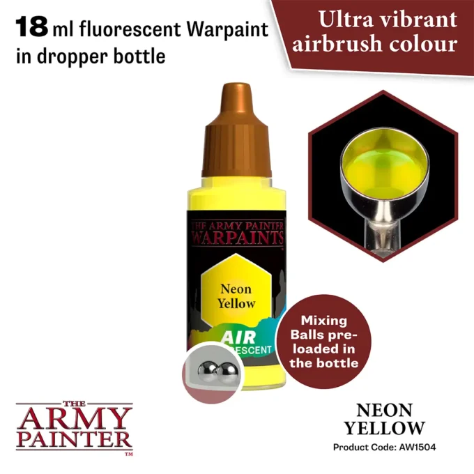 Warpaints Air Fluorescent: Neon Yellow - Image 2