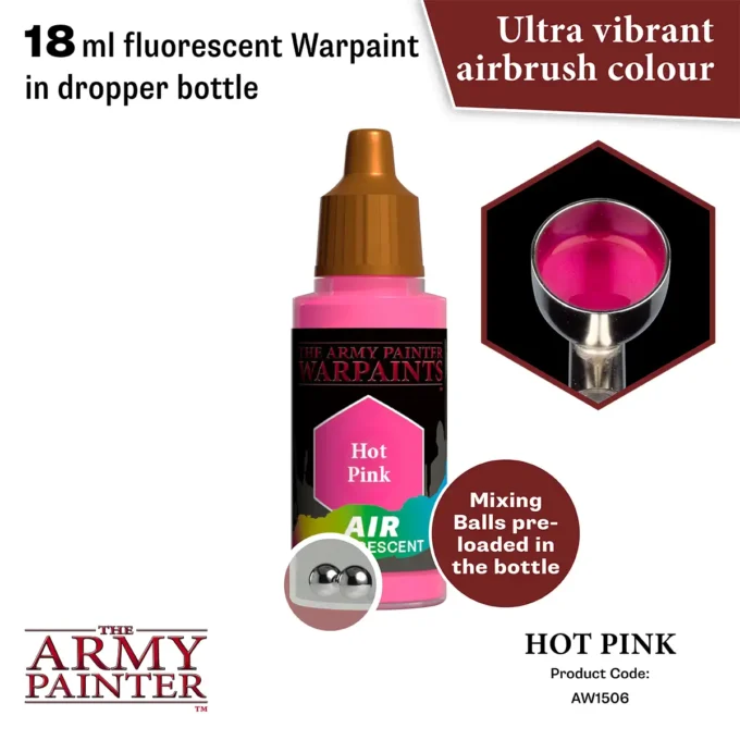 Warpaints Air Fluorescent: Hot Pink - Image 2