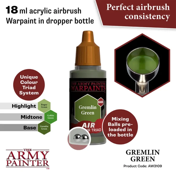 Warpaint Air: Gremlin Green - Image 2