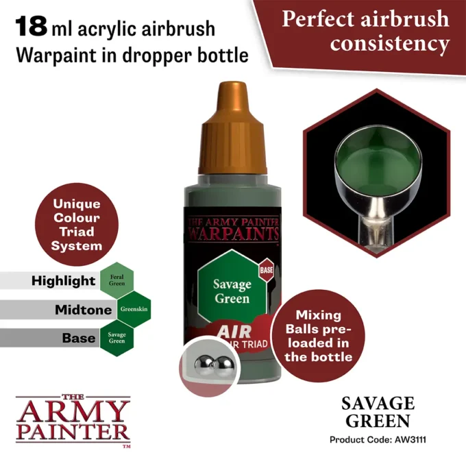 Warpaint Air: Savage Green - Image 2