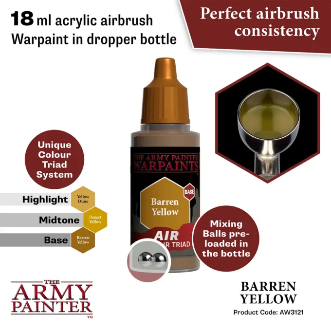 Warpaint Air: Barren Yellow - Image 2