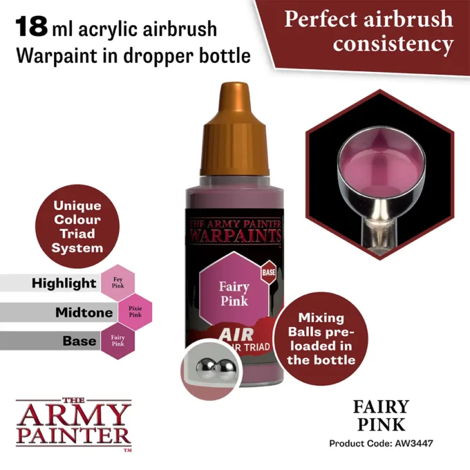 Warpaint Air: Fairy Pink - Image 2