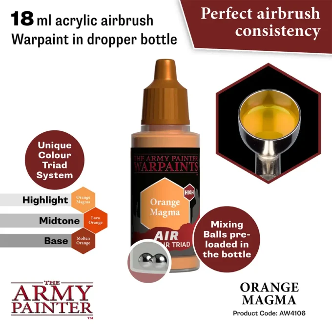 Warpaint Air: Orange Magma - Image 2