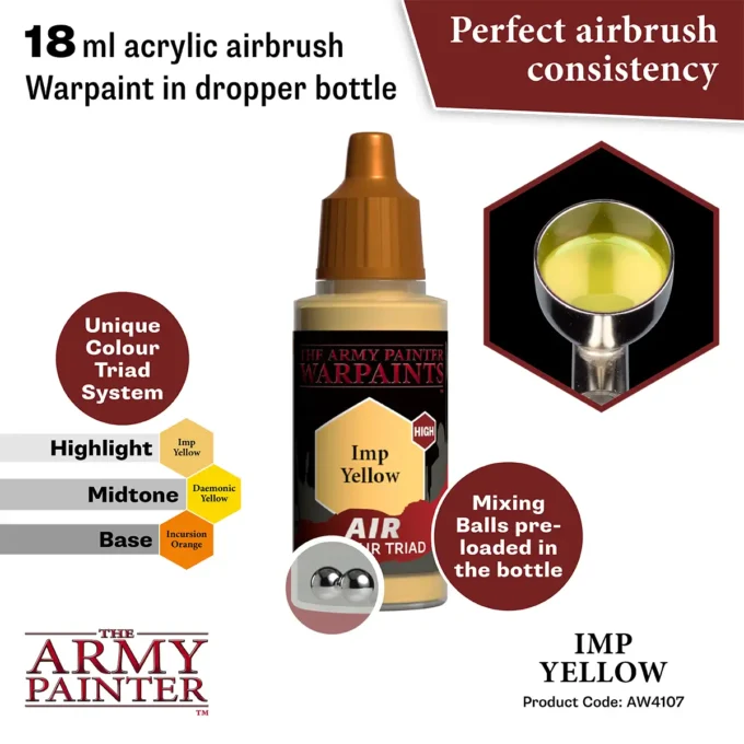 Warpaint Air: Imp Yellow - Image 2