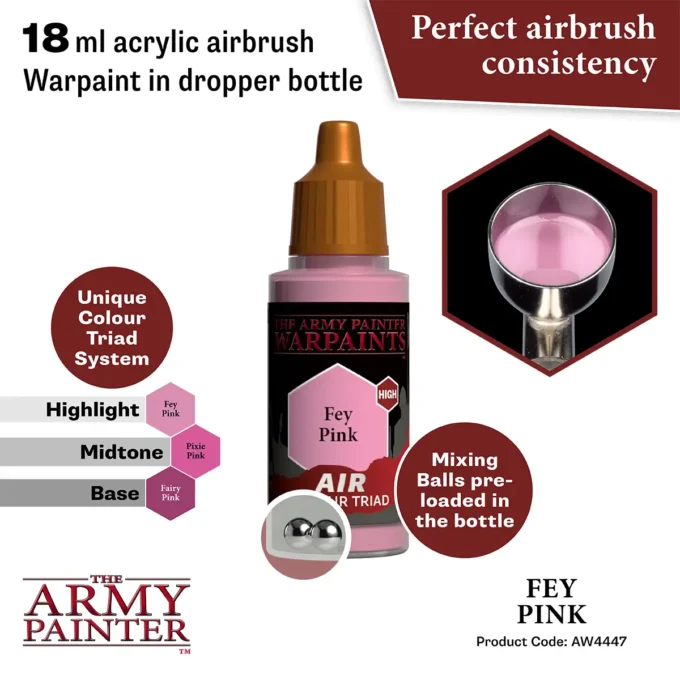 Warpaint Air: Fey Pink - Image 2