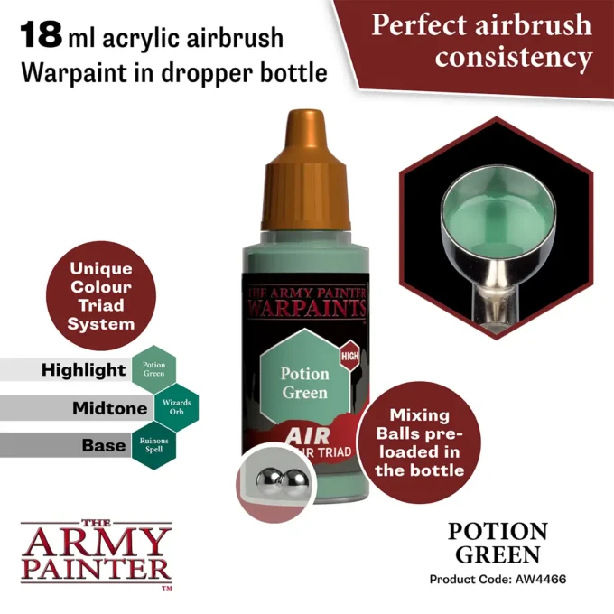 Warpaint Air: Potion Green - Image 2