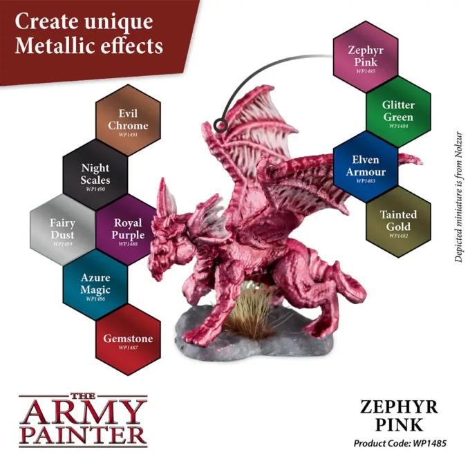 Warpaints Metallics: Zephyr Pink - Image 2