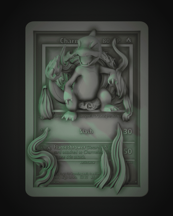 Charmeleon Card - Raw