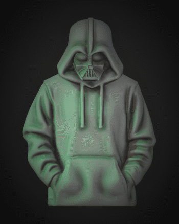 Darth Hoodie Vader - Raw