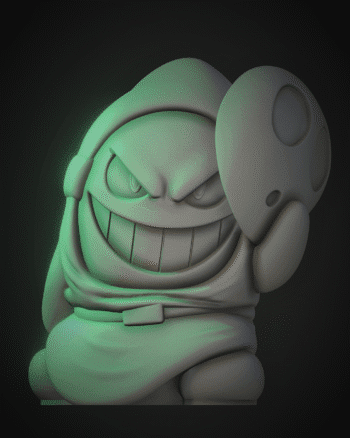 Shy Guy Gengar - Raw