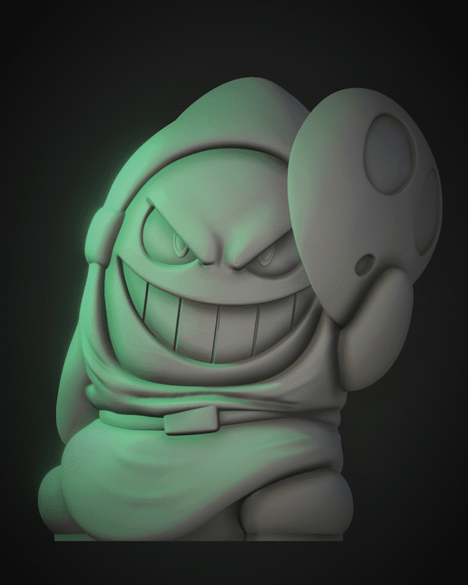 Shy Guy Gengar - Raw