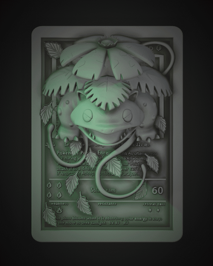Venusaur Card - Raw