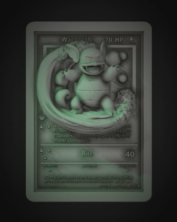 Wartortle Card - Raw