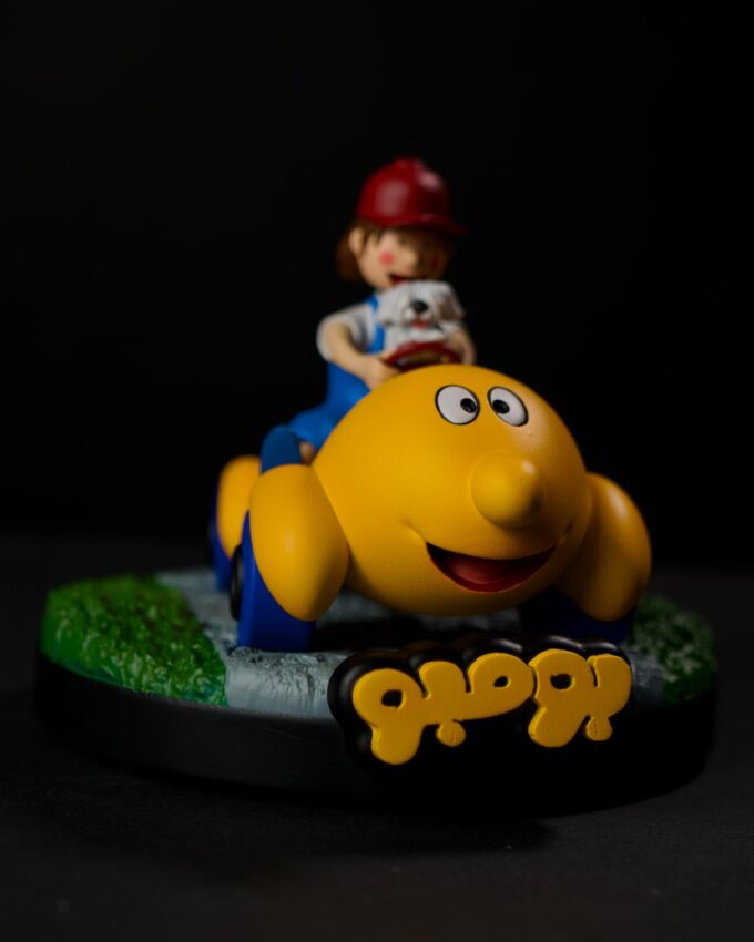 Bumboo & Ken figurine 3D-printed and hand-painted by Polynur Design