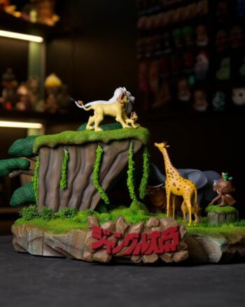 Jungle Emperor Leo Diorama front view