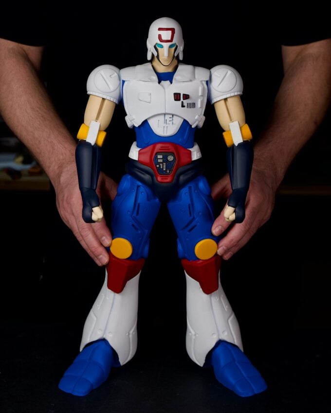 Juohmaru figurine 3D-printed and hand-painted by Polynur Design, 55 cm tall