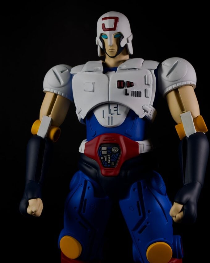 Juohmaru figurine 3D-printed and hand-painted by Polynur Design, 55 cm tall