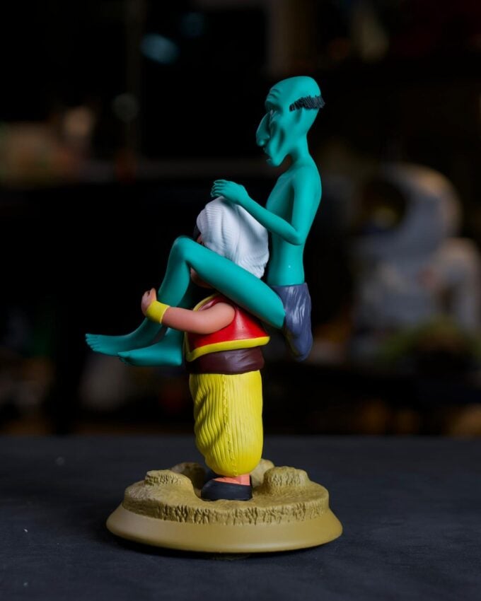 Sinbad & Old Man figurine 3D-printed and hand-painted by Polynur Design