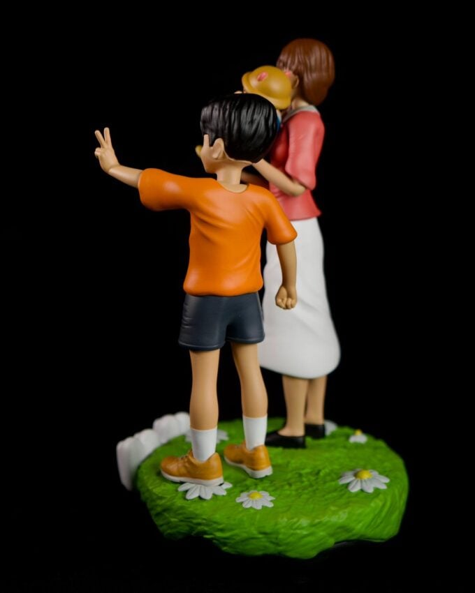 Baby & Me figurine 3D-printed and hand-painted by Polynur Design