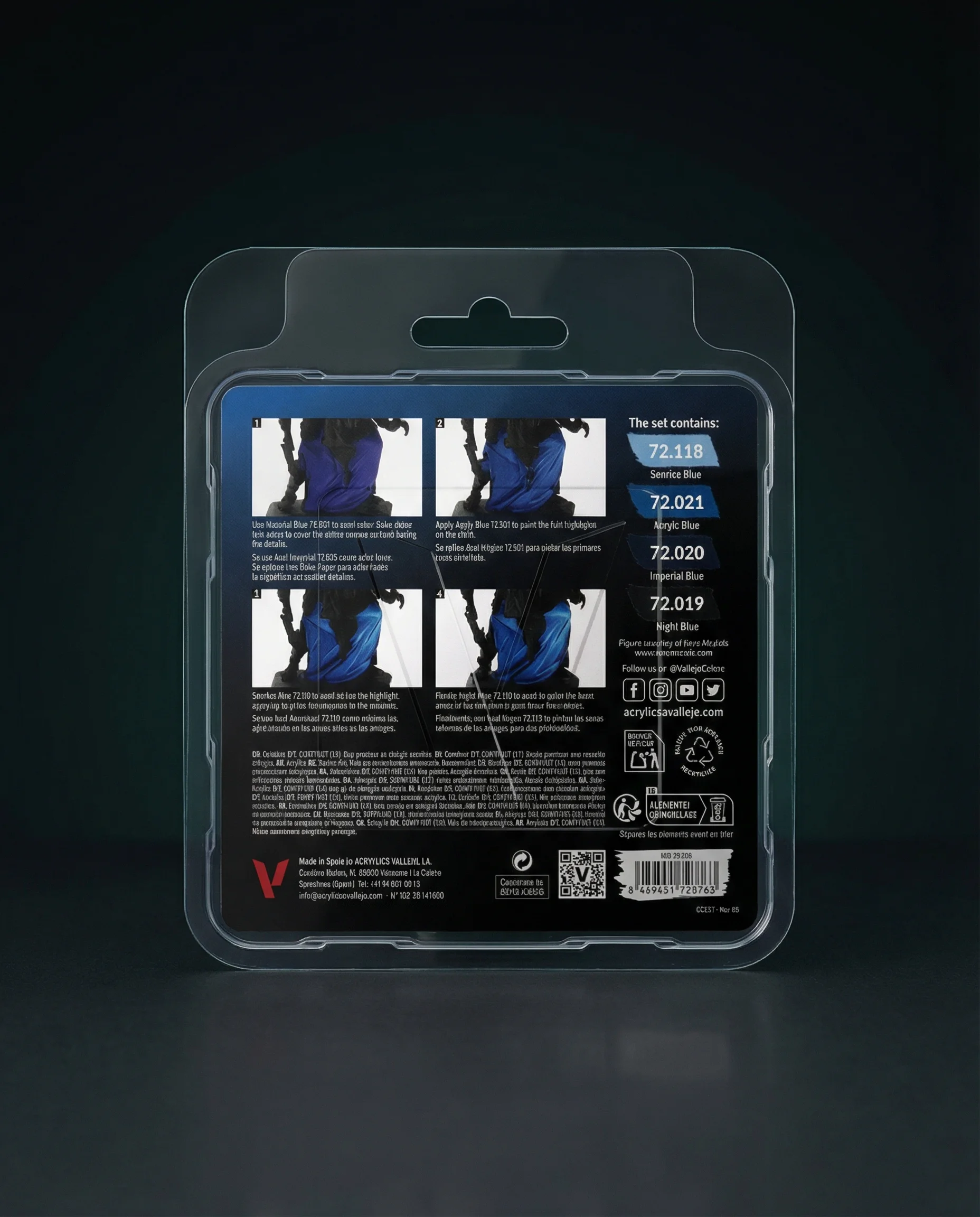 Blue Color Set - 72376