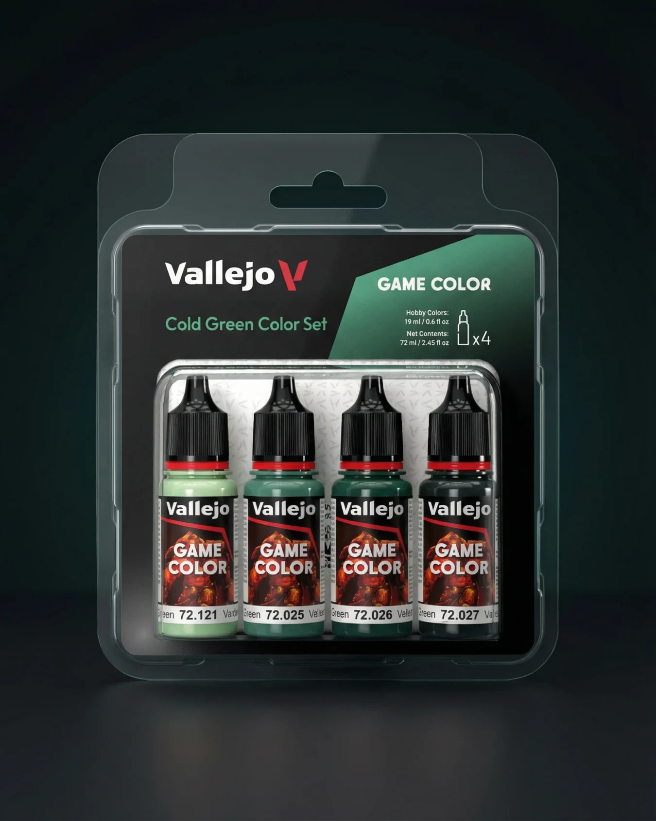 Cold Green Color Set - 72383