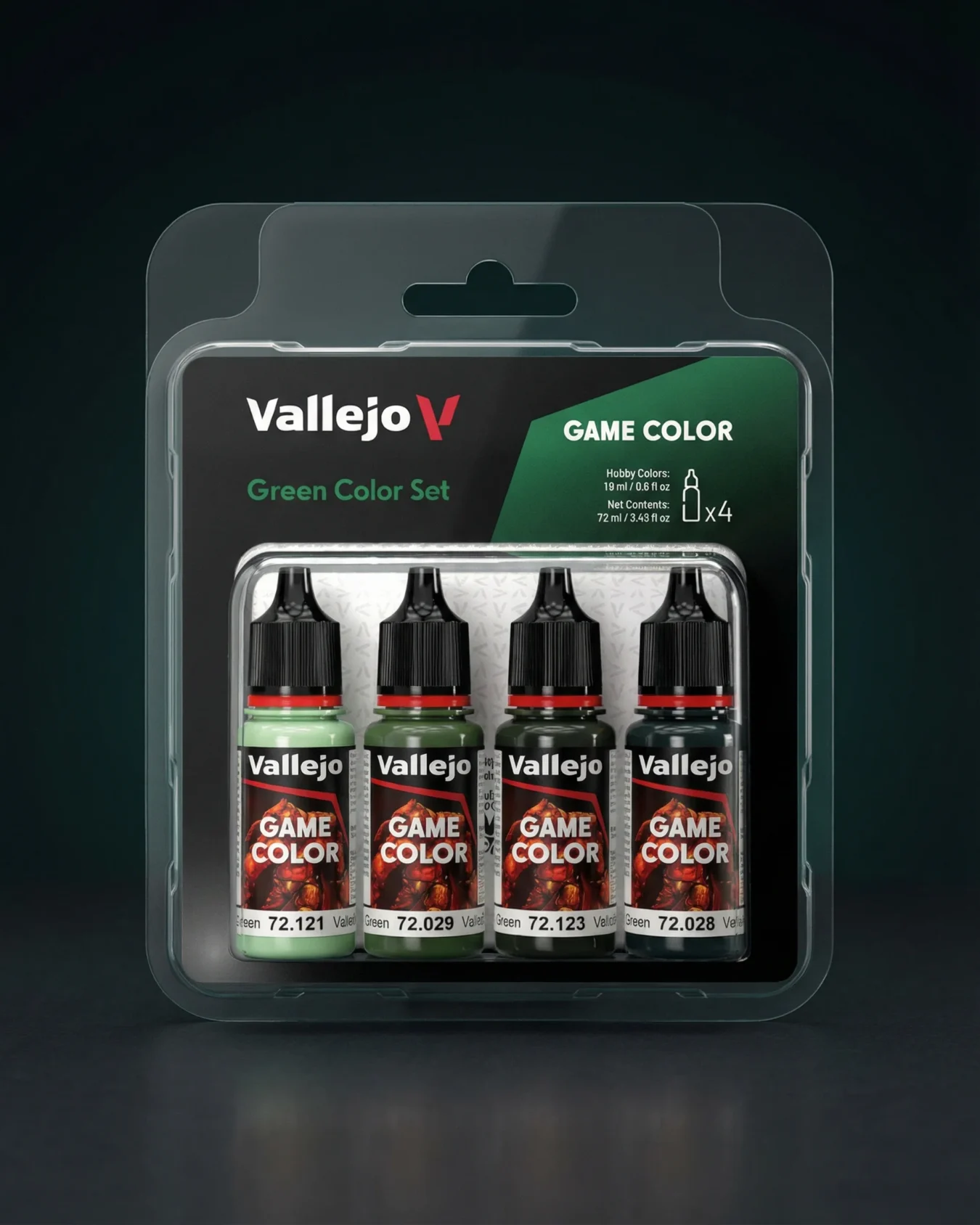 Green Color Set - 72384