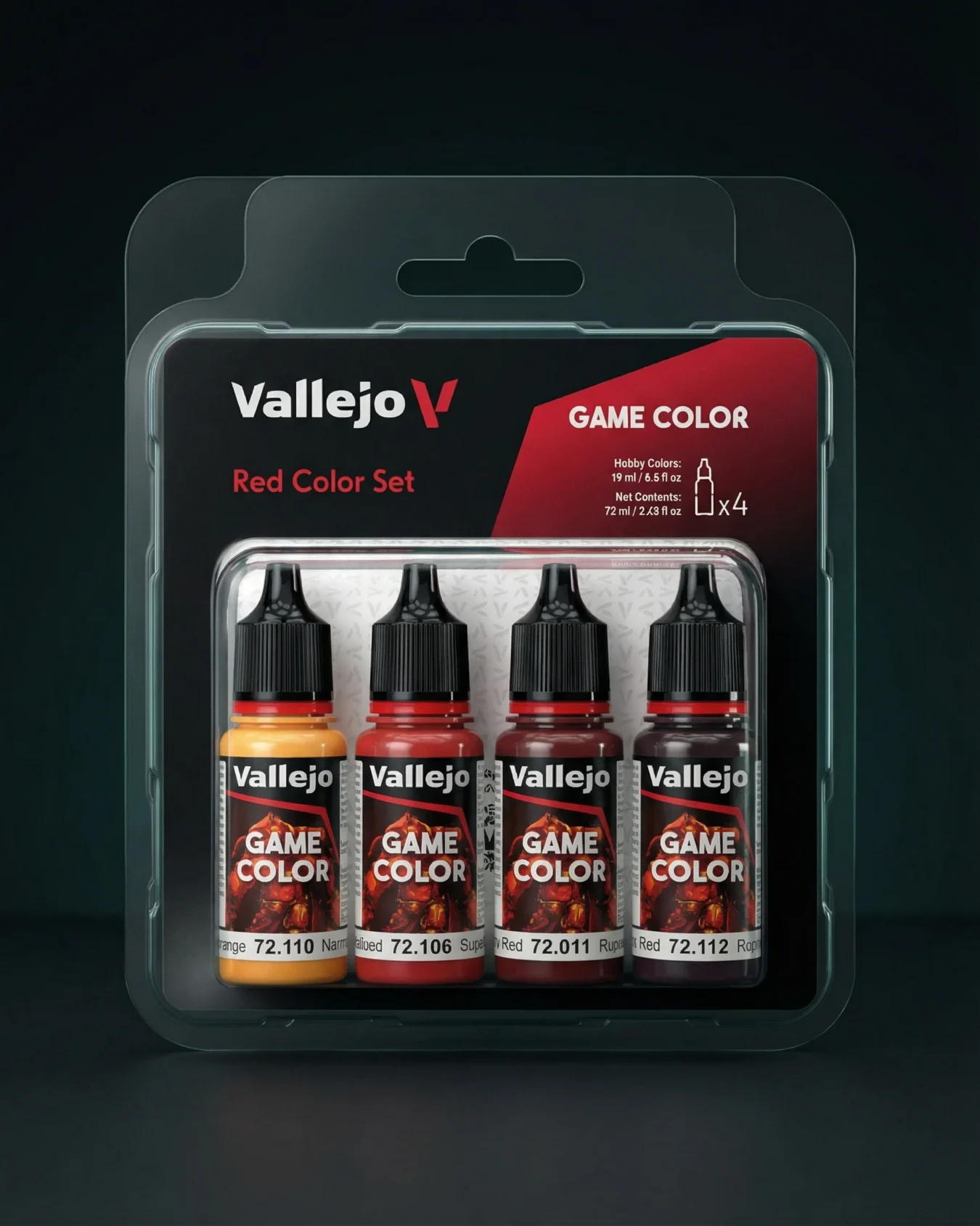 Red Color Set - 72377