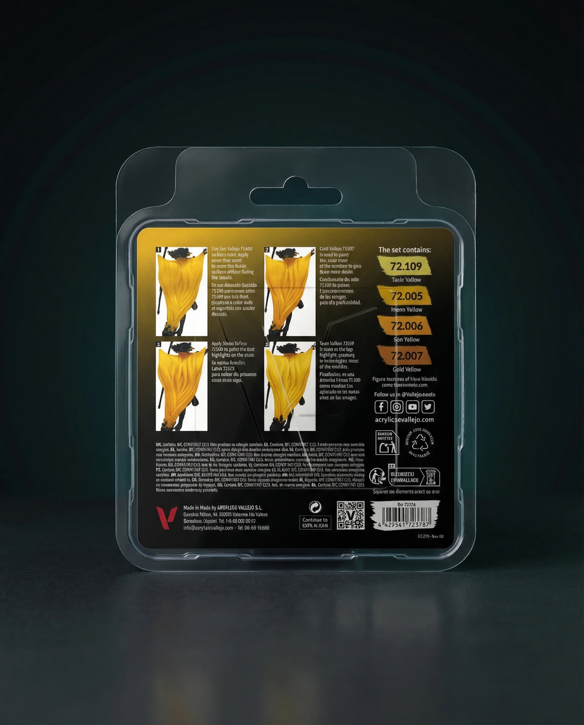 Yellow Color Set - 72378